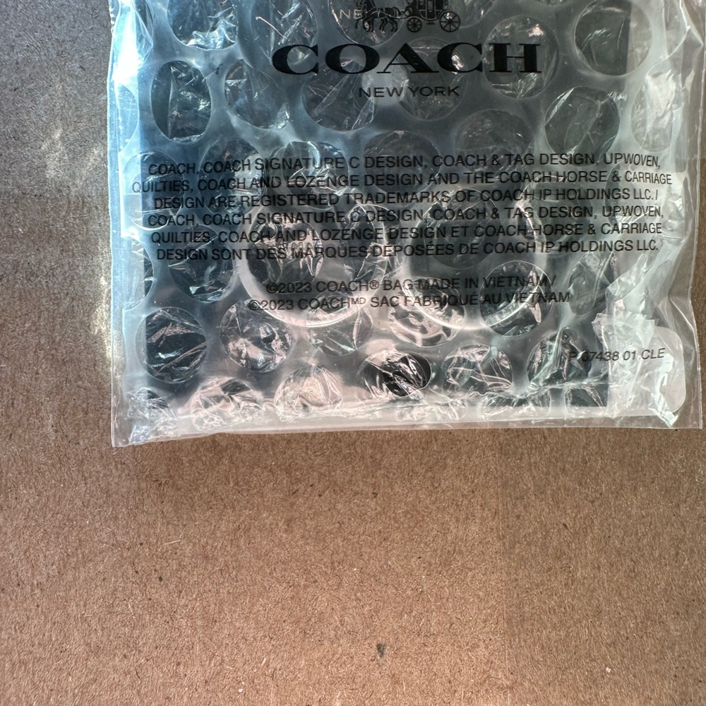 COACH Pavé Hoop Earrings - Picture 4 of 5